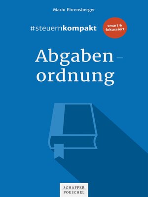 cover image of #steuernkompakt Abgabenordnung
